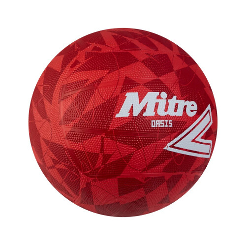 Mitre (5, Red/White) Mitre Oasis Netball 2