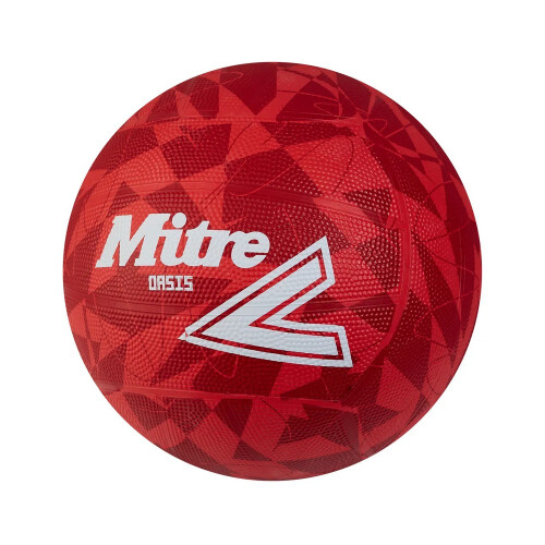 Mitre (5, Red/White) Mitre Oasis Netball 1