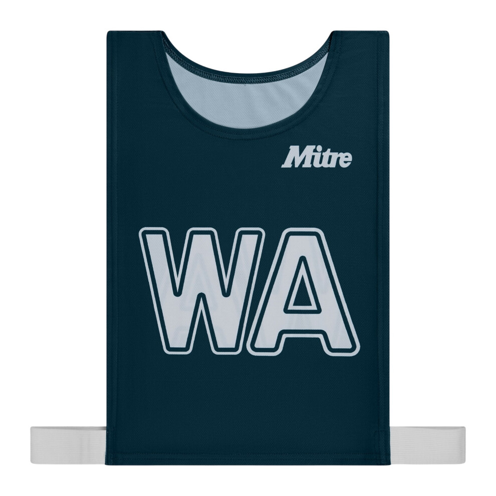 Mitre (M, Tidal Teal) Unisex Adult Training Bib (Pack Of 7)