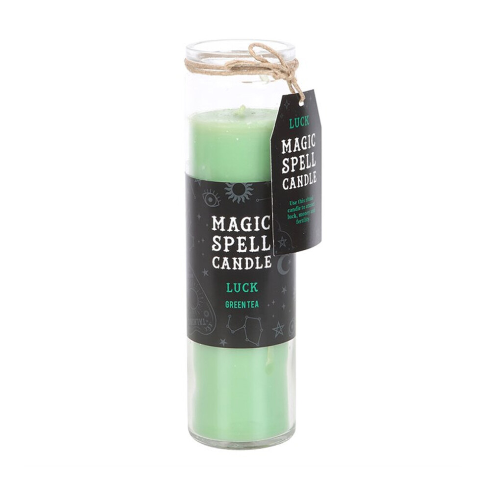 Something Different Green Magic Spell Luck Tea Tube Candle