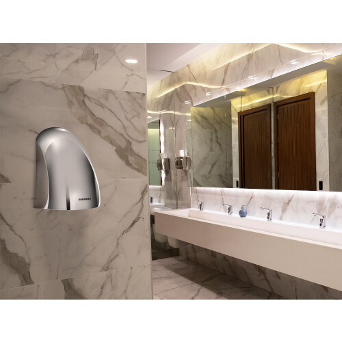 Bremmer Aero Blade Compact Hand Dryer in Chrome 2
