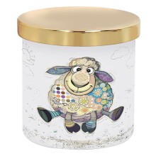 Cashmere & Silk Scented Sheep Lamb Boutique Jar candle