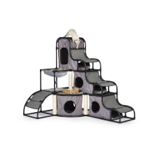 Prevue Pet Produkte Catville Tower Grau 7240, Grau