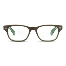 Peepers Bellissima Focus-Groen: 3502000 Vierkante Blauw Licht Blocking Leesbril, 0