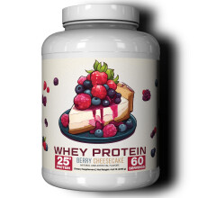 Ekkovision Eiwitpoeder, Berry Cheesecake, 25 G Weiwei Eiwit per Schep, Laag Lactose, Hoog Eiwit