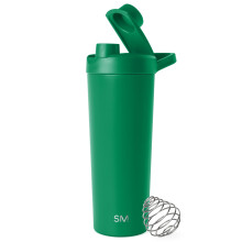 Botella Mezcladora de Acero Inoxidable Simple Modern 24oz | Taza Aislada para Proteínas y Batidos