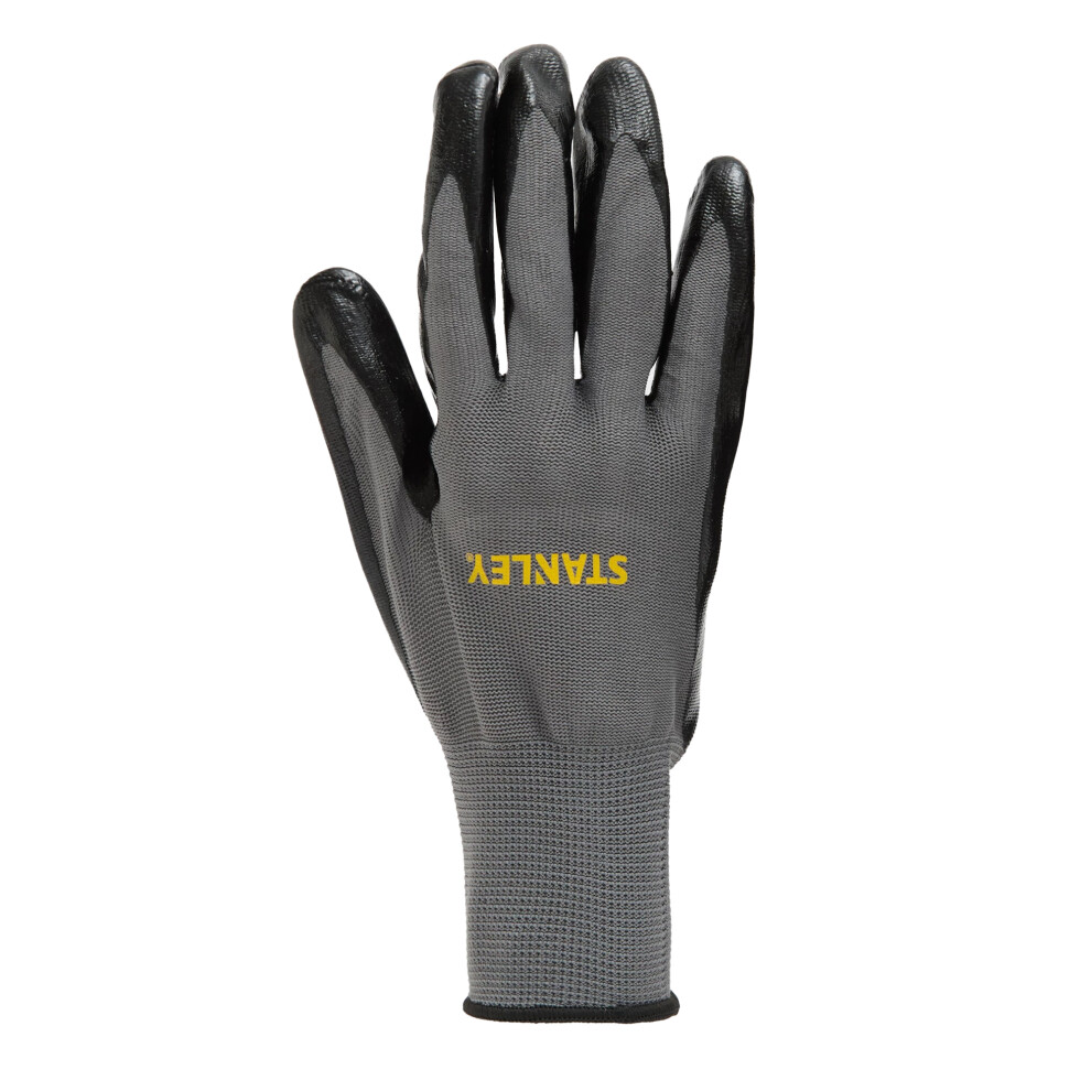 Stanley Nitrile Gripped Safety Gloves 5063806888956