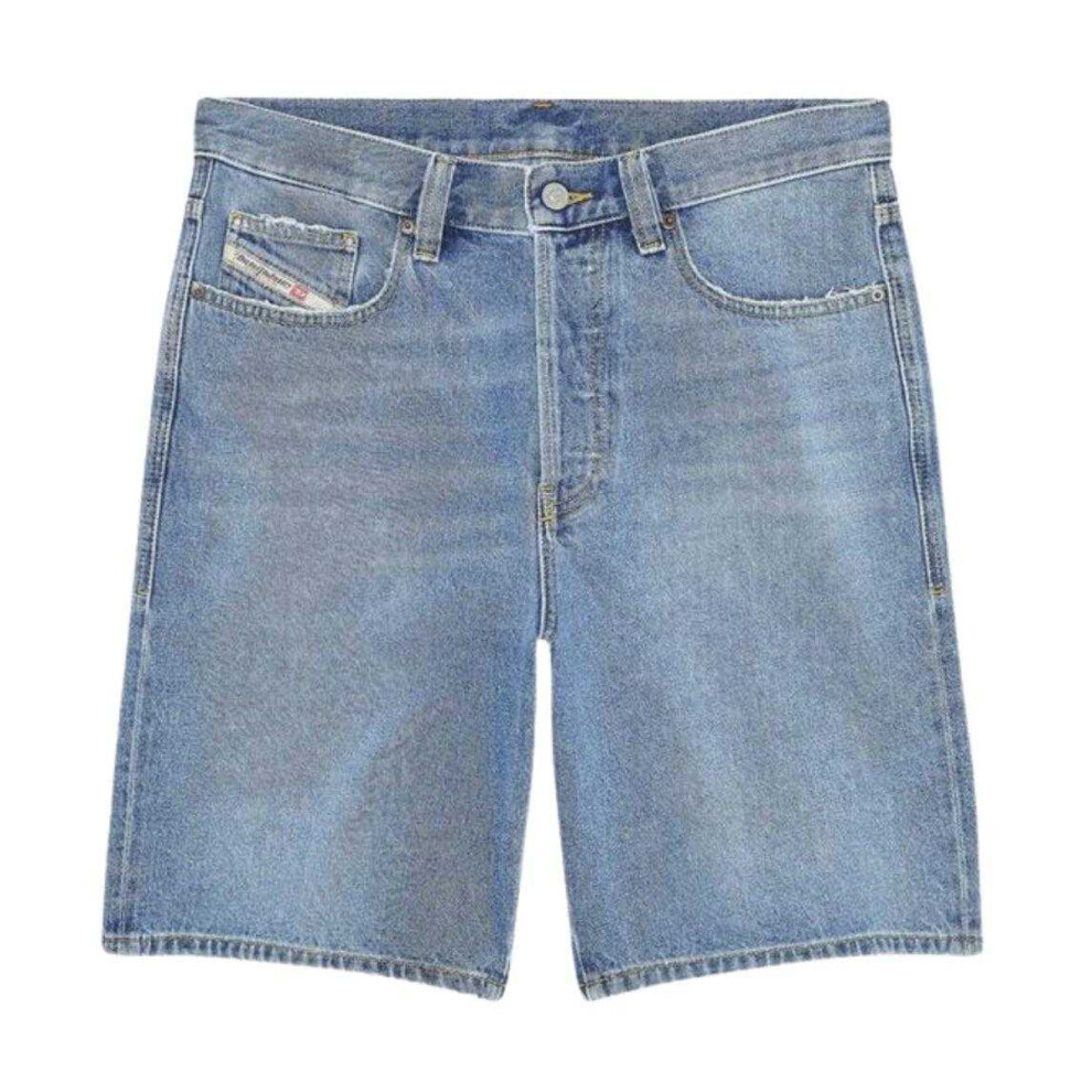 New Diesel Men's (30R, ) Regular Shorts Blue