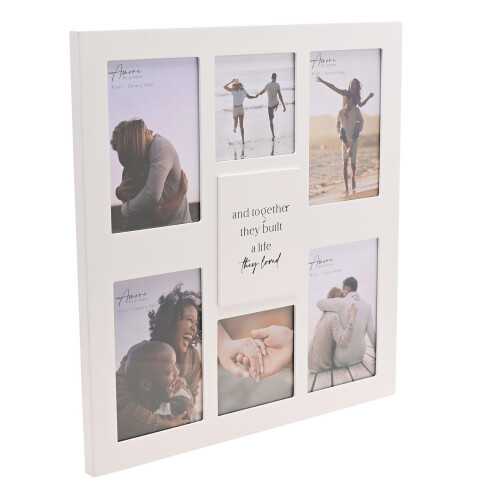 Amore Multi Aperture Photo Frame - Together They Built 2