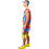 Barbie (S, Pink/Multicoloured) Barbie Mens Ken Roller Skate Costume Set 4