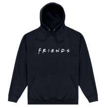 (5XL, Black) Friends Unisex Adult Logo Hoodie