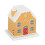 Something Different Candy Cane Gingerbread House Incense Holder 1