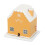 Something Different Candy Cane Gingerbread House Incense Holder 2