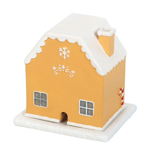 Something Different Candy Cane Gingerbread House Incense Holder 1