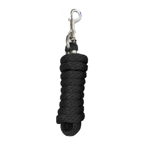 (One Size, Black) Whitaker Plain Horse Lead Rope