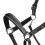 (Cob, Black) Whitaker Chicago Leather Horse Headcollar 2