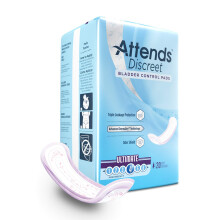Attends Discreet Assorbenti Per Controllo Vescicale, Assorbenza Forte, ADPULT - Confezione da 20