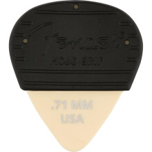 Fender Mojo Grip Gitaren Plekken 351 Vorm, Dura-Tone Delrin, 0.71mm, Wit 3-Pack