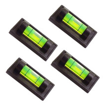 WOYISEPG 4Pcs Magnetische Bubble Waterpas RV Standaard Niveau voor RV Camper, Trailer, Motorhome