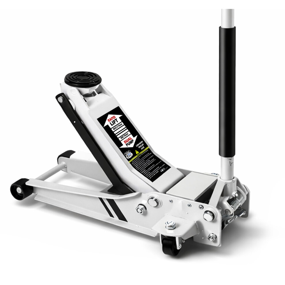 Trolley Jack 2.5T Ton Low Entry Rapid Lift 5060504001021