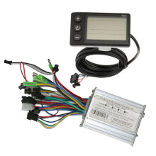 36V 48V 52V 60V 350W 18A Brushless Motor Controller Ebike Controller S866 LCD Display Speedometer