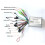 36V 48V 52V 60V 350W 18A Brushless  Motor Controller Ebike Controller S866 Display LCD Tachimetro 4