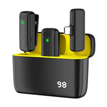 Professionelles Kabelloses Lavalier-Mikrofon für Android mit Ladebox, Plug-And- - Auto-Sync - GeräUschunterdrüCkung