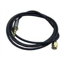 SMA-Stecker auf 3,5-Mm-Audio-KopfhöRerstecker-Adapterkabel RG174-Kabel SMA-Stecker-VerläNgerungskabel, 1 M