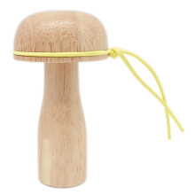 Cute Darning Set with Mushroom Shape Wooden Darner Sewing Tool Kit for Socks Pants Sweaters DIY Sewing Crafts