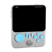 Jogo 666 Integrado para Console de Videogame Retrô G7 Tela de 3,5 Polegadas AV de Bolso Gamepad Handheld Controlador de Jogadores(D)