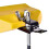 Bloco de 5 Polegadas, Bloco de PercussãO Musical de PláStico CompatíVel com Instrumento de Bateria Latina (Amarelo) 3