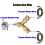 Tee Spliter Adapter with 3/8 inch Quick Release Connector for High Pressure Washer 3