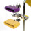 Bloco de 5 Polegadas, Bloco de PercussãO Musical de PláStico CompatíVel com Instrumento de Bateria Latina (Amarelo) 6