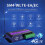 SM4-WLTE 4G Wireless GSM SMS Remote /OFF  Controller 4 Relais APP Fernbedienung Temperatursensor-EU-Stecker 4