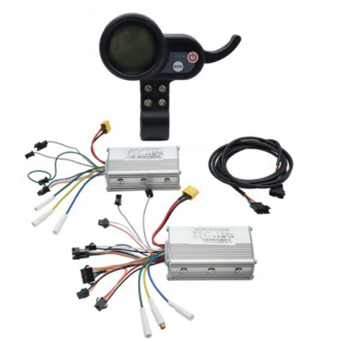 Elektroroller Dual Drive Controller JP 48V 52V 60V 25A 50A Brushless Controller AB Front Rear Drive Controller Kit,1