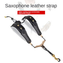 Saxophon-Schulter-Nackengurt, Verstellbares Saxophon-Doppelschultergurt-Geschirr, Saxophon-Musikinstrumenten-ZubehöR