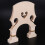 Standard Maple Bridge Replacement Part for Double Bass Adjustable Upright Bass Bridge,3/4 Size 6
