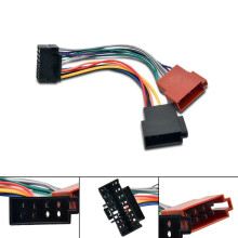 Adaptateur de Faisceau de Câbles de Voiture pour / Auto StéRéO Radio Adaptateur de Connecteur Standard ISO Câble de Prise 16 Broches