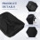 Universal Violin Carbon Fiber Case Hard Case Square Light Music Sheet Bag,Black 5
