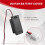 9V Flat Mount Guitar Active Pickup Batterilock HåLlbox BatteriföRvaringsväSka för Elgitarr BastillbehöR 2