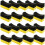 Pacote com 18 esponjas aplicadoras para polimento de pneus. 1