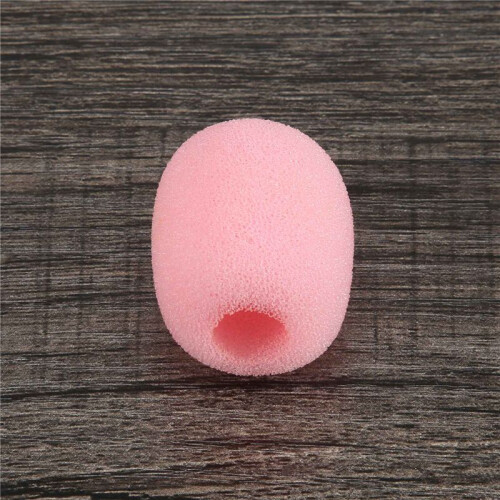 10 Pack Lapel Headset Microphone Windscreen, Microphone Sponge Foam Cover  Size Lavalier Microphone Windscreen 1
