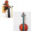 2 Pcs Violin Wall Mount,Violin Rack Wall Hanger,Violin Viola Ukulele Hanging Hook,Can Hang Violin Bow,for Home&Studio 3