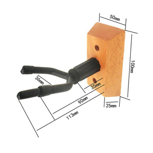 2 Pcs Violin Wall Mount,Violin Rack Wall Hanger,Violin Viola Ukulele Hanging Hook,Can Hang Violin Bow,for Home&Studio 1