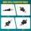 4 Tuning Pegs Pin for Ukulele and Other Various Instruments--Black 7