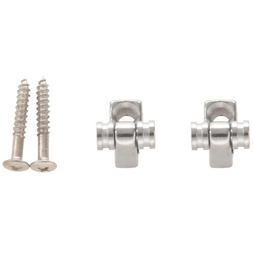 Set Of 2 Chrome Roller String Retainer Trees Guitar Parts 1