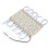 1*10pcs 5050 SMD 3 LED Module LED Strip String Light Waterproof  12V Cool White 1