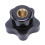 5Pcs M8 Female Thread 32mm Star  Clamping Nuts Knob Grip Handle 3
