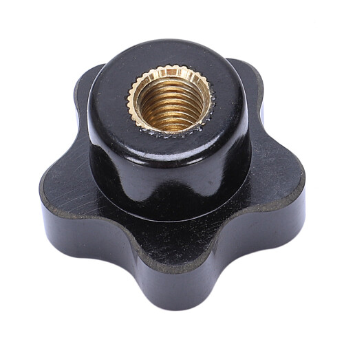 5Pcs M8 Female Thread 32mm Star  Clamping Nuts Knob Grip Handle 2