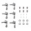 6pcs 6R Guitar Tuning Pegs Tuners Machine Heads for  Replacement 1